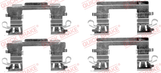 Tarvikesarja, jarrupala QUICK BRAKE 109-1757