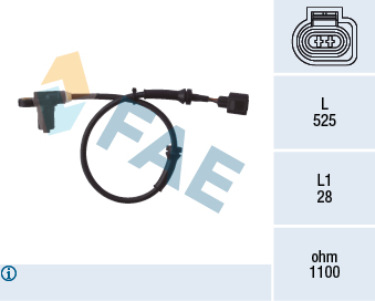 ABS-anturi FAE 78003