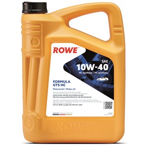 Moottoriöljy Rowe Hightec Formula Gts Sae 10W-40 Hc 5L, Universal