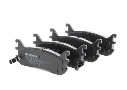 RIDEX Jarrupalat MAZDA,FORD USA 402B0405 F7CZ2200AA,B0YA2643Z,B0YA2643ZA Jarrupalasarja,Jarrupala, Levyjarru BCYC2643Z,BCYC2643ZA,BCYC2643ZB,BCYC2648Z