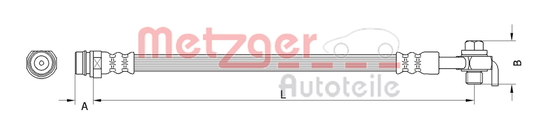 Jarruletku METZGER 4110799