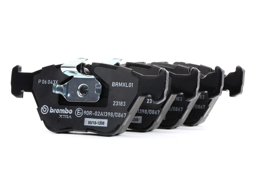 BREMBO Jarrupalat BMW,ROVER,MG P 06 043X 34112157573,34112357229,34113404362 Jarrupalasarja,Jarrupala, Levyjarru 34116750148,34116761243,34116779652