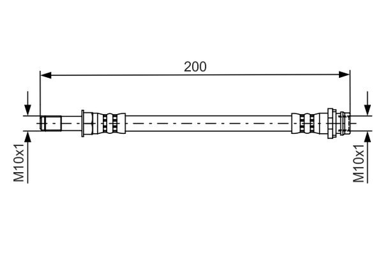 Jarruletku BOSCH 1 987 481 443