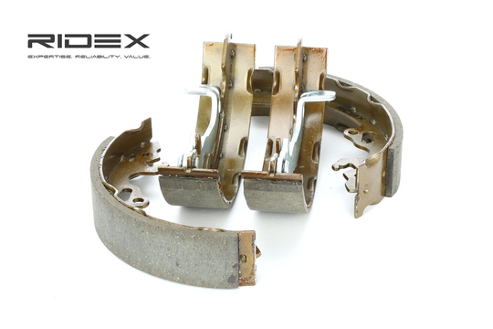 RIDEX Jarrukengät FORD 70B0005 1075549,1087597,1121669 Jarrukenkäsarja 1126158,1473058,98AB2200BD,98AB2200BE,98AB2200CA,98AX2200BD,98AX2200BE