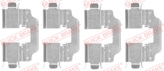 Tarvikesarja, jarrupala QUICK BRAKE 109-1773