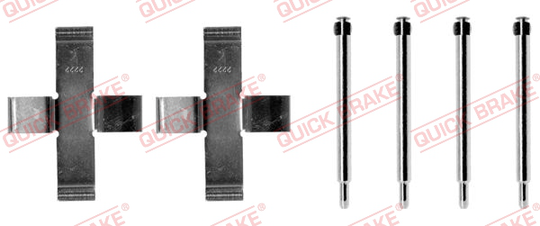 Tarvikesarja, jarrupala QUICK BRAKE 109-0925
