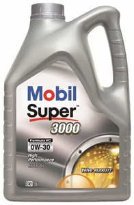 Moottoriöljy Mobil Super 3000 Formula Vc 0W-30, Universal