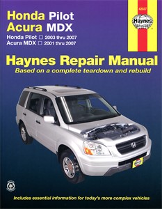 Haynes Korjausopas, Honda Pilot & Acura MDX, Universal, 42037
