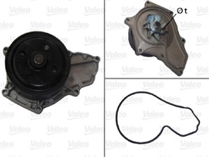 Vesipumppu, honda accord vii, accord tourer vii, civic ix, civic hatchback viii, cr-v ii, cr-v iii, fr-v, 19200RBDE01, 19200-RBD-E01, 19