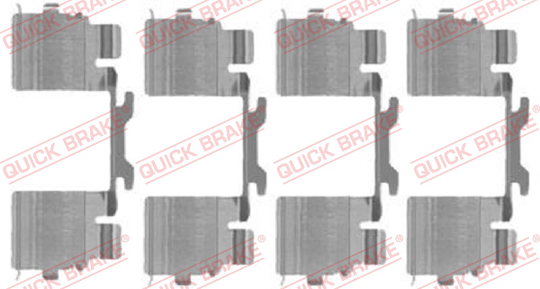 Tarvikesarja, jarrupala QUICK BRAKE 109-1725