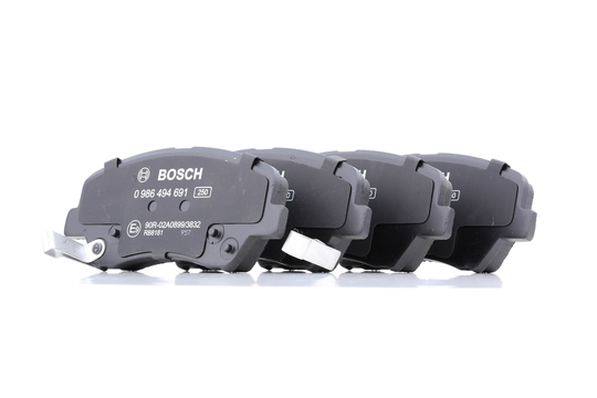 BOSCH Jarrupalat HYUNDAI,KIA 0 986 494 691 581012VA00,581012VA15,581012VA50 Jarrupalasarja,Jarrupala, Levyjarru 581012VA60,581013NA50,581013XA00