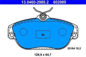 Jarrupalasarja, levyjarru, Etuakseli, volvo, 271349, 271737, 271979, 31261183