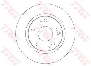 Jarrulevy, Taka-akseli, honda civic halvkombi x, civic sedan x, 42510-TBA-A00