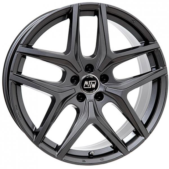 Msw 40 Gloss Gun Metal 8/18 5/112 ET40 B73.1