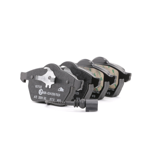 ATE Jarrupalat VW,AUDI,SKODA 13.0460-7122.2 1J0698151M,8N0698151A,8N0698151E Jarrupalasarja,Jarrupala, Levyjarru 1J0698151M,8N0698151A,8N0698151E