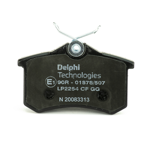 DELPHI Jarrupalat VW,AUDI,RENAULT LP2254 2Q0698451,2Q0698451B,4B0698451E Jarrupalasarja,Jarrupala, Levyjarru 5K0698451B,1607083280,1609252880,425232