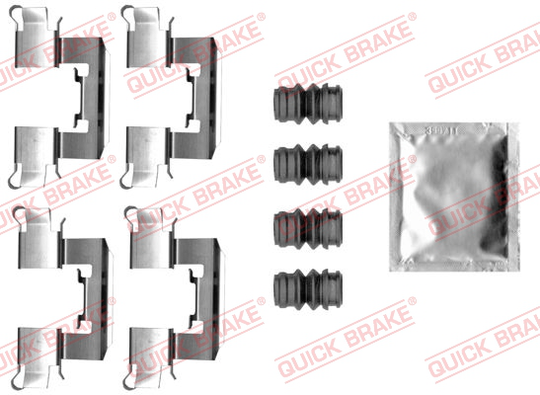 Tarvikesarja, jarrupala QUICK BRAKE 109-0062