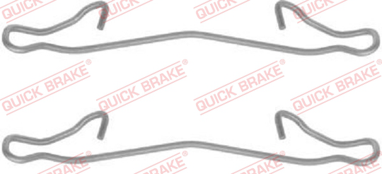 Tarvikesarja, jarrupala QUICK BRAKE 109-1121