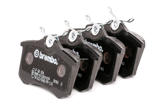 BREMBO Jarrupalat OPEL,RENAULT,CITROËN P 68 024 3649110,1631831780,1617190980 Jarrupalasarja,Jarrupala, Levyjarru 440600295R,440600364R,440600819R