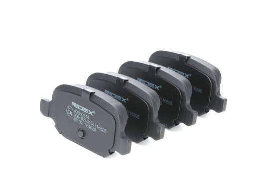 RIDEX Jarrupalat FIAT,CITROËN,LANCIA 402B0314 77364961,1618111480,71752988 Jarrupalasarja,Jarrupala, Levyjarru 71770084,71772212,77362270,77363445
