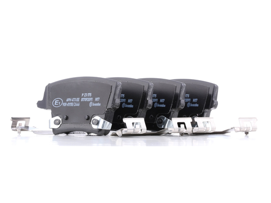 BREMBO Jarrupalat CHRYSLER,LANCIA,DODGE P 23 175 00K05142561AB,05139191AA,05142561AA Jarrupalasarja,Jarrupala, Levyjarru 05142566AA,05142566AB